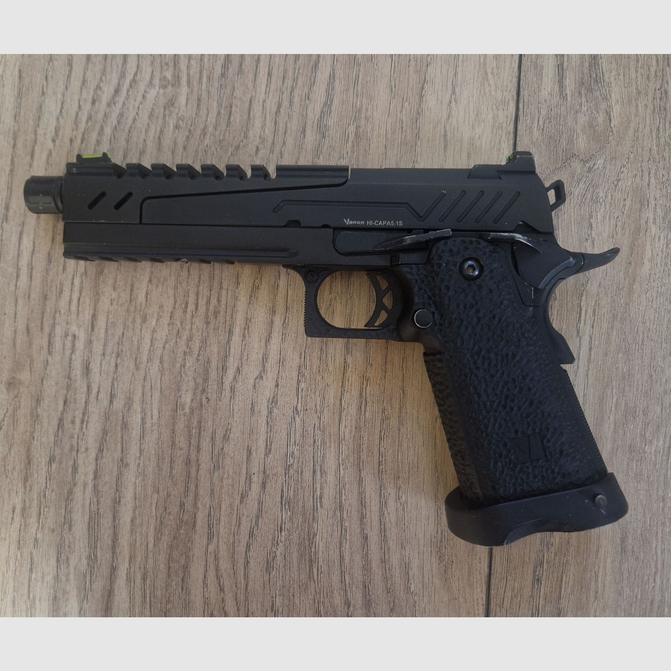 VORSKI Hi Capa 5.1 Split Slide GBB Softair Pistole