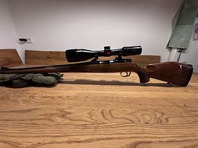 Sauer 90 carbine with Leica Fortis 6 riflescope