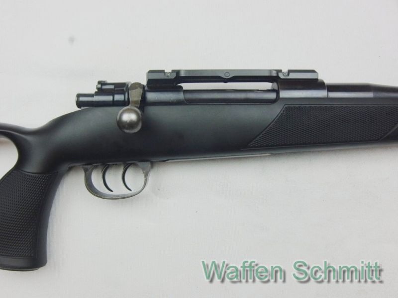 Repetierbüchse Mauser M98, Kaliber 8x57JS mit Lochschaft u.Dentlermontage-Base!!!