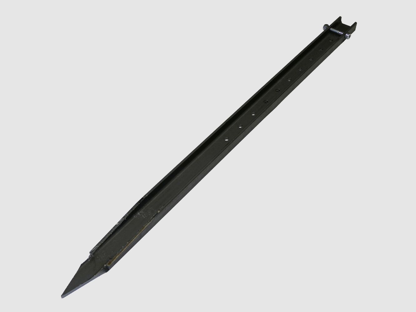 Erdspieß/Erdanker zur Kanzelbefestigung aus Stahl 4er Set 115cm Lang EXTREM massiv, Bild 2 von 7