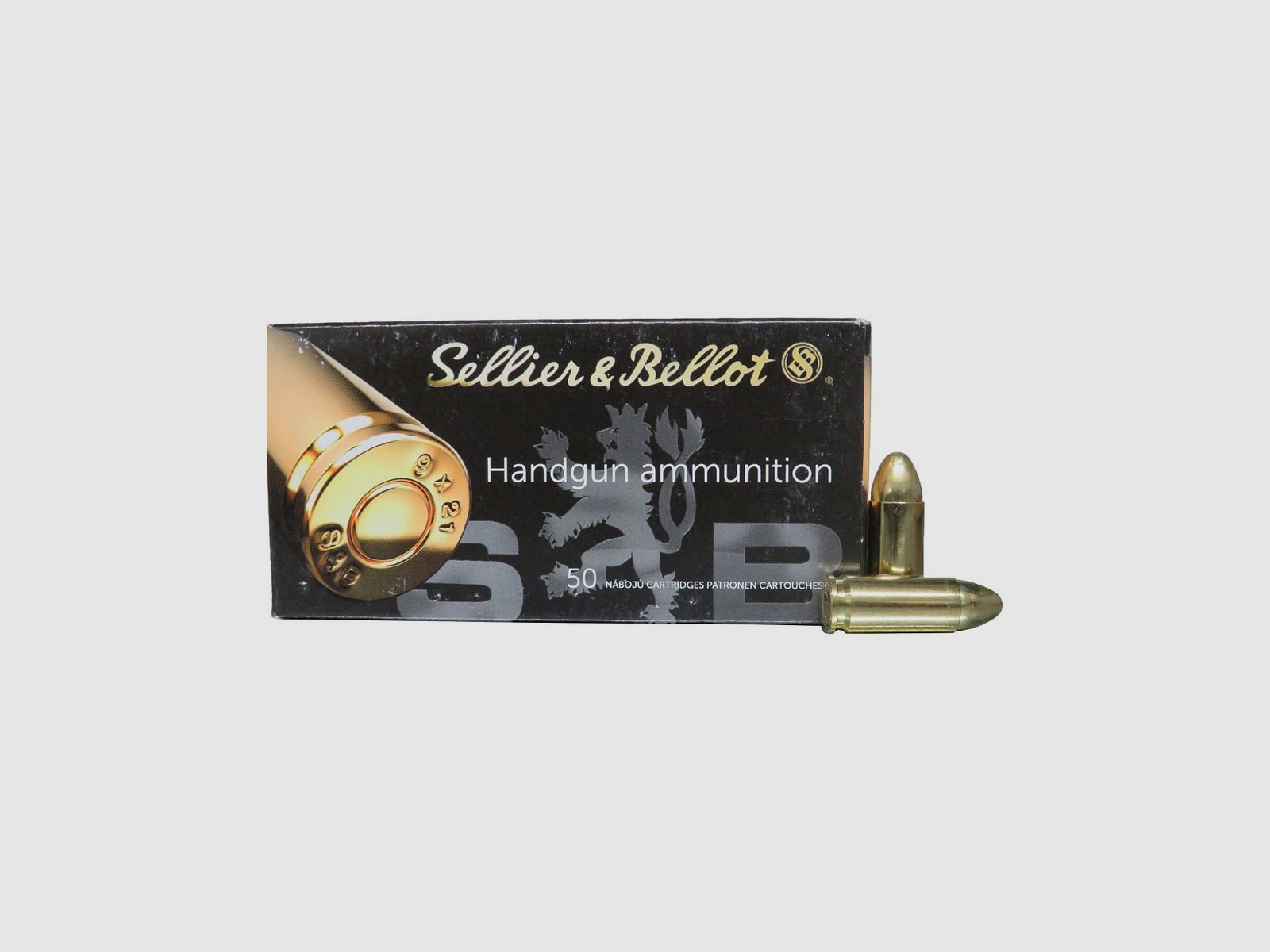 Sellier & Bellot Patronen cal. 9x21 FMJ 124 gr