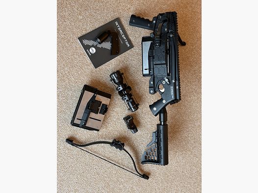 Mey Interceptor Armbrust w doskonałym stanie, 2 miesiące stara + akcesoria