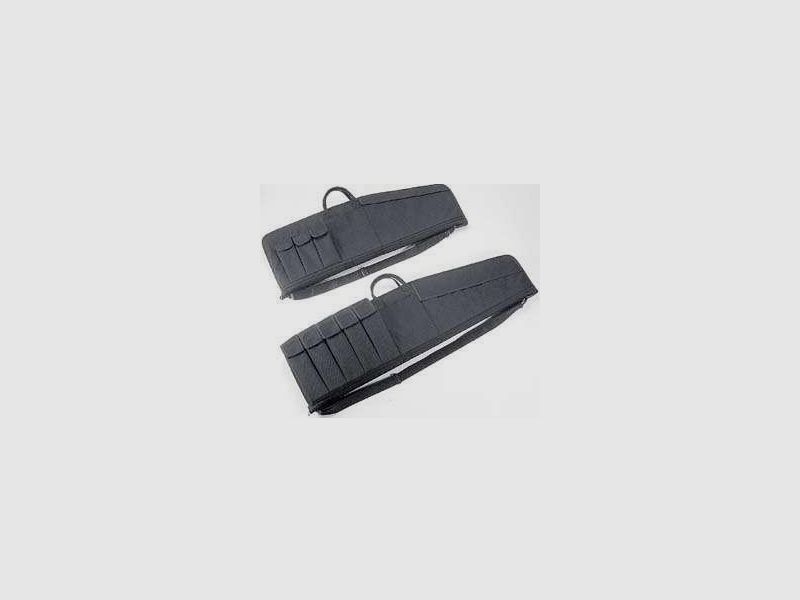 UNCLE MIKE'S Futteral f. Langwaffe Tactical Cordura 104cm schwarz mit Außentaschen