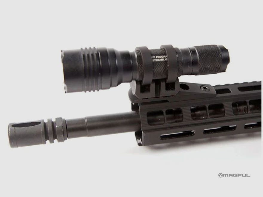 Magpul Light Mount V-Block i pierścienie czarne