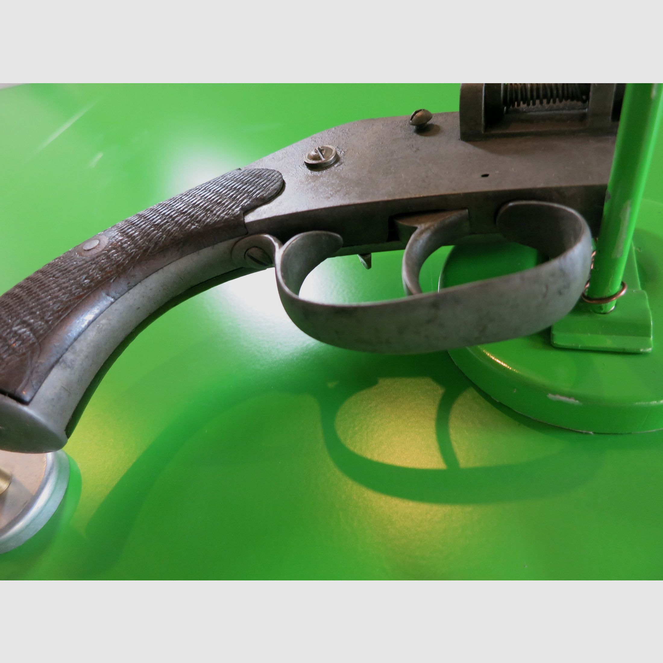 Pistolet sygnalizacyjny; pistolet świetlny bez lufy JGA (Anschütz) system Eisfeld, kal. 11 mm specjalny nabój #81-