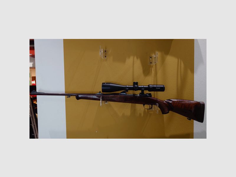 REPETIERBÜCHSE FRANKONIA M98 - 9,3x62 MIT NEUWERTIGEM BUSHNELL PRIME 3-12x56