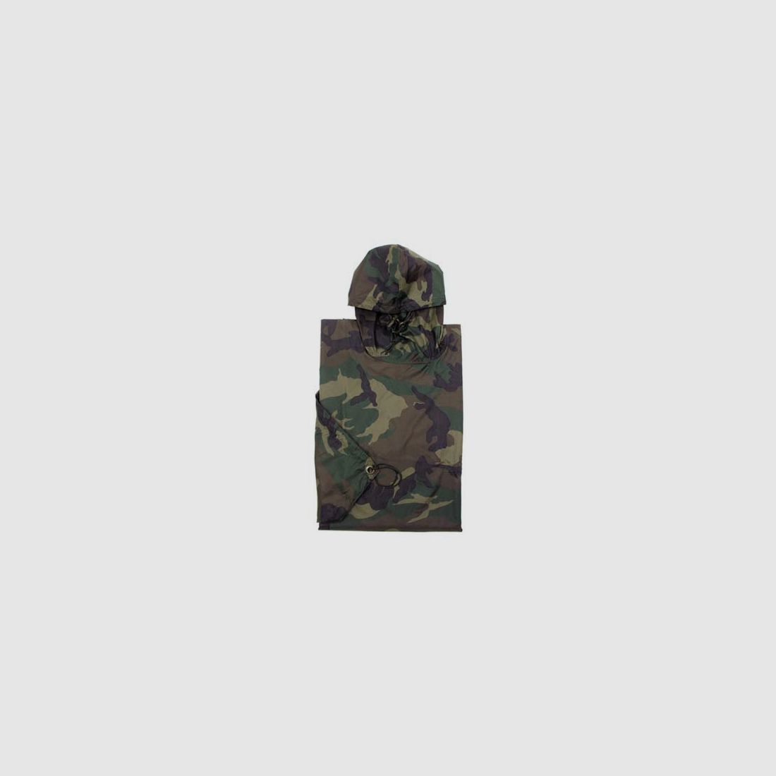 US Poncho, Rip Stop, Mod., woodland, Gr. 144 x 223 cm