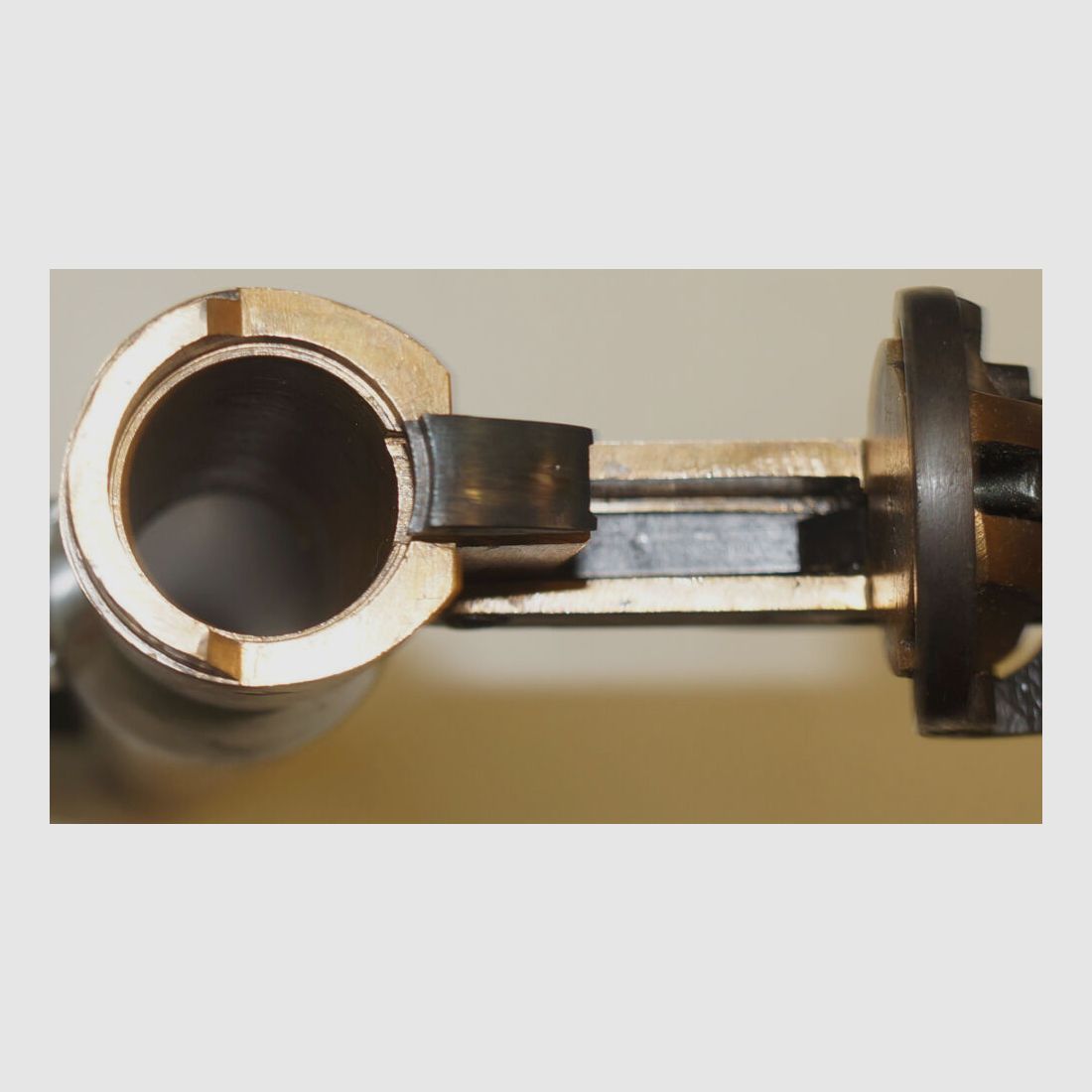 Schermuly Limited Rettungsleinenpistole, Schermuly Pistol Rocket Apparatus (SPRA), mit Trage- bzw. Haltegriff