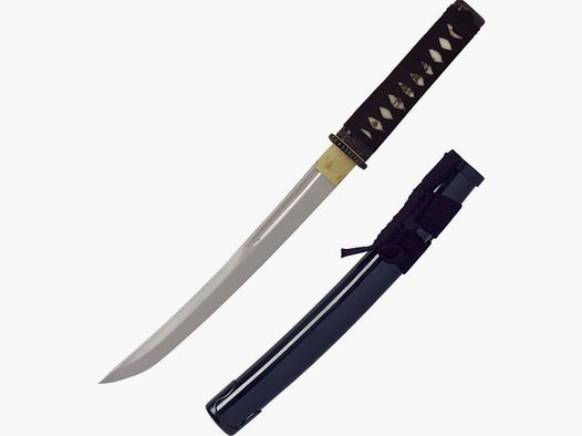 Aikuchi Tanto mit hochglanz Scheide