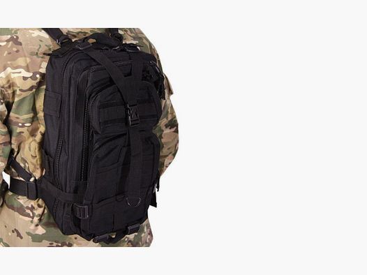 MOCHILA DE COMBATE/TACTICA NEGRA