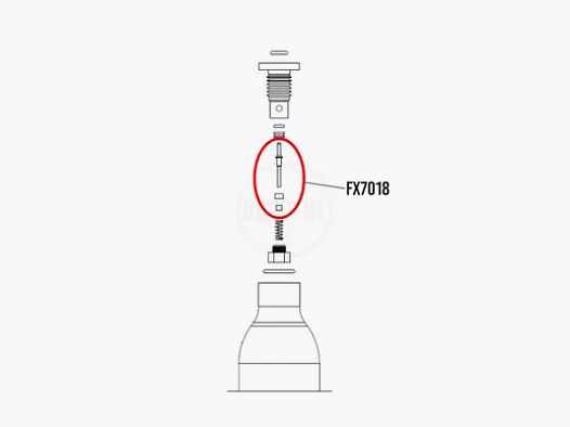 FX7018 Valve pin Airtube