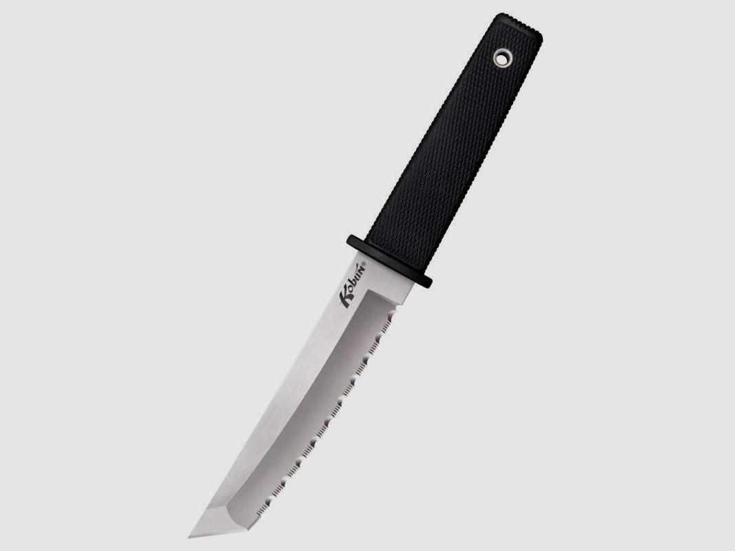 Cold Steel Kobun, Stiefelmesser mit Tantoklinge, Wellenschliff