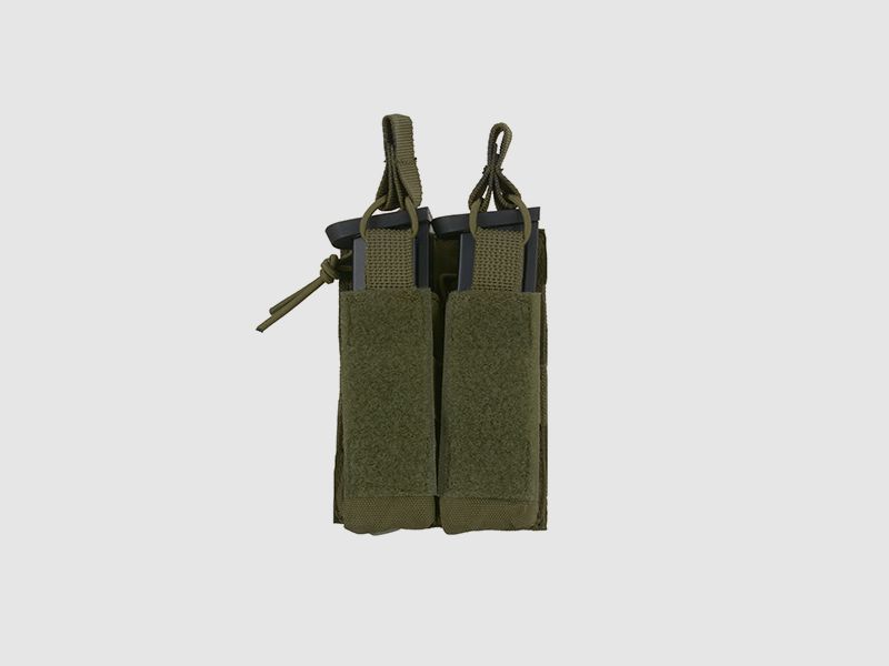 Open top double pistol mag pouch - OLIVE [8FIELDS]