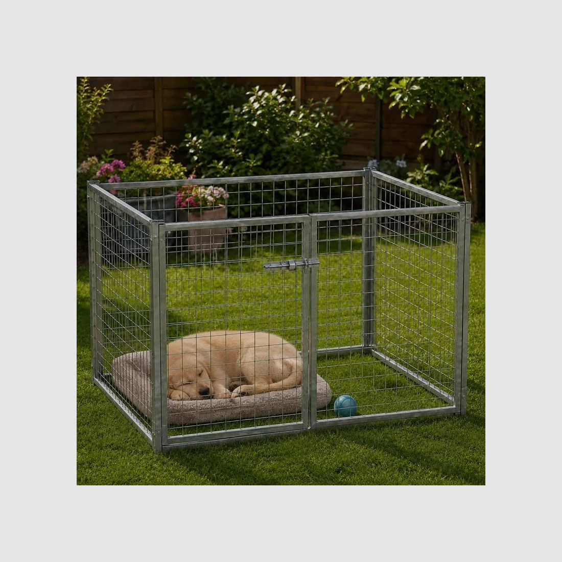 Square puppy playpen kit 1.5 x 1.5 m, image 1 of 11