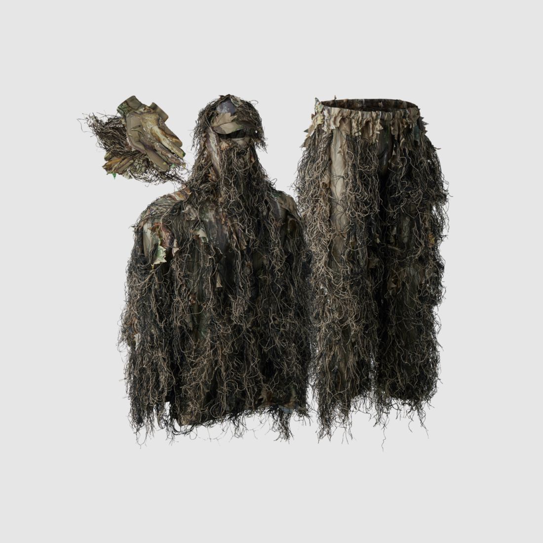 DEERHUNTER SNEAKY COSTUME CAMOUFLAGE AVEC VESTE / GANTS, image 1 sur 6