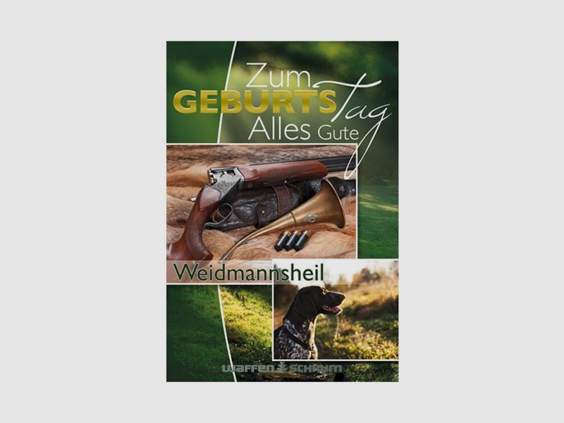 Fritzmann Geburtstags Karte Jagd