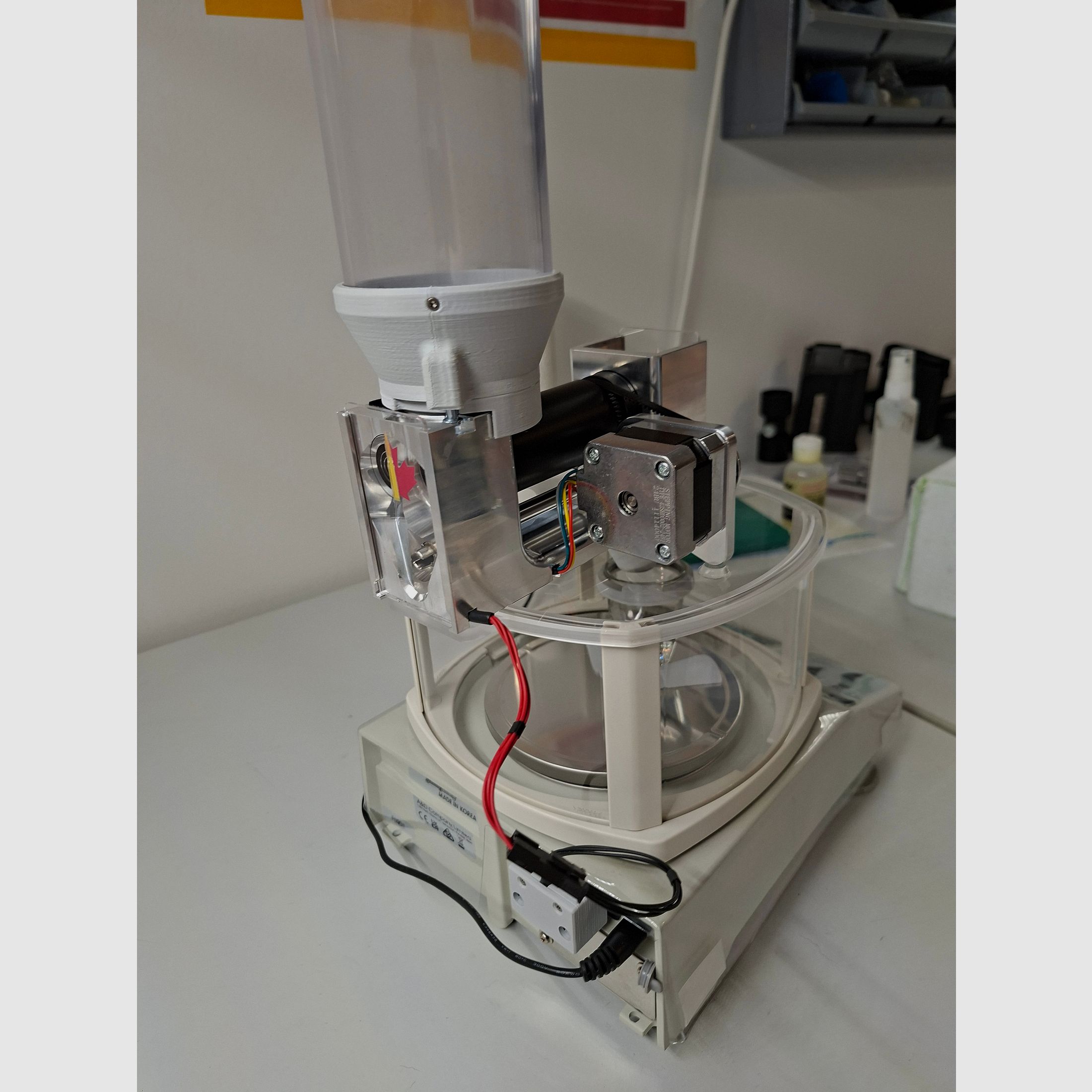 Pulverfüllgerät Trickler V4 mit Digital Präzisionswaage A&D FX-120 Garantie