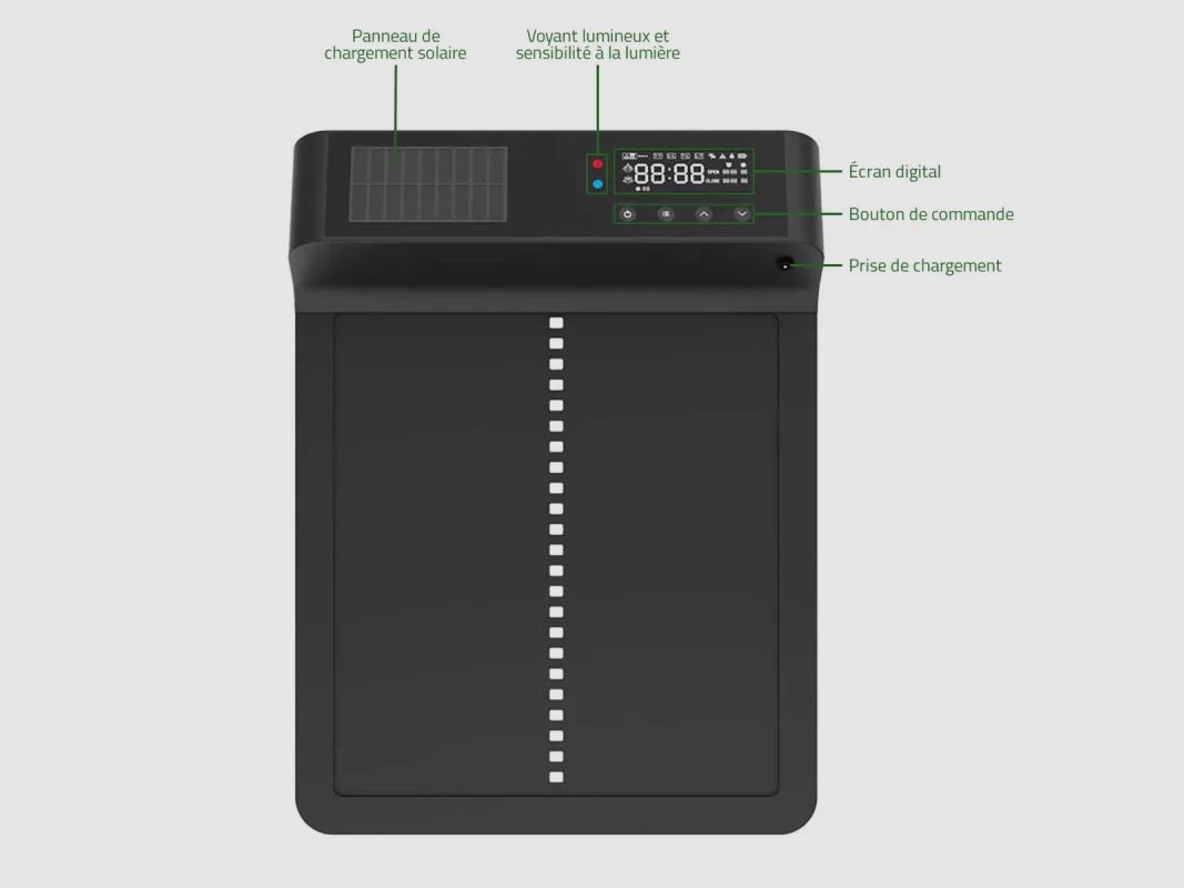 Complete chicken coop kit with enclosure and autonomous solar door - For up to 6 chickens, image 10 of 30