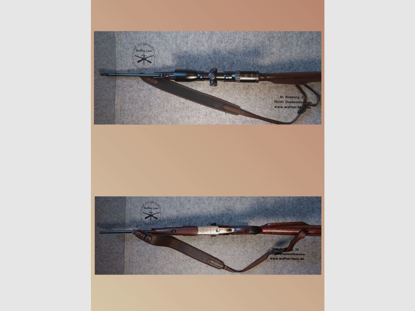 Merkel Suhl B3 Jagd Bockdoppelbüchse mit ZF S&B Zenith 1,5-6x42