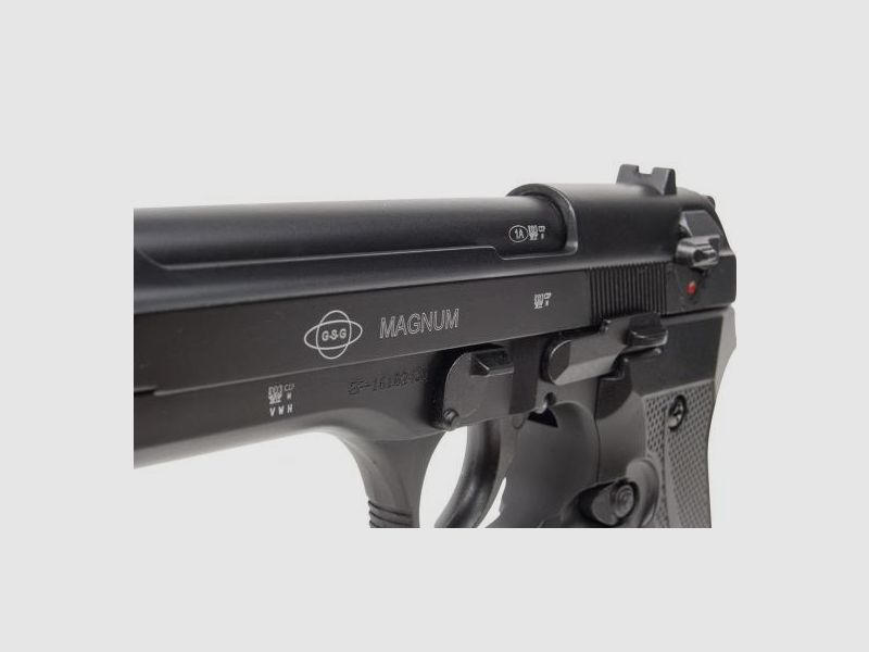 EKOL Firat Magnum Black 9mm P.A.K. - Gas Signal - Blank Firing Pistol, image 4 of 8