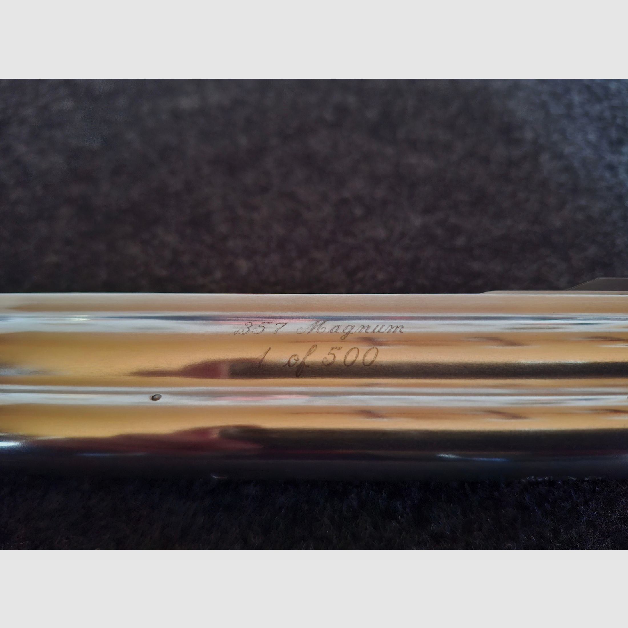 S&W 357 Eurotarget 93 "Limited Edition 1 of 500" barrel 6", non-fluted