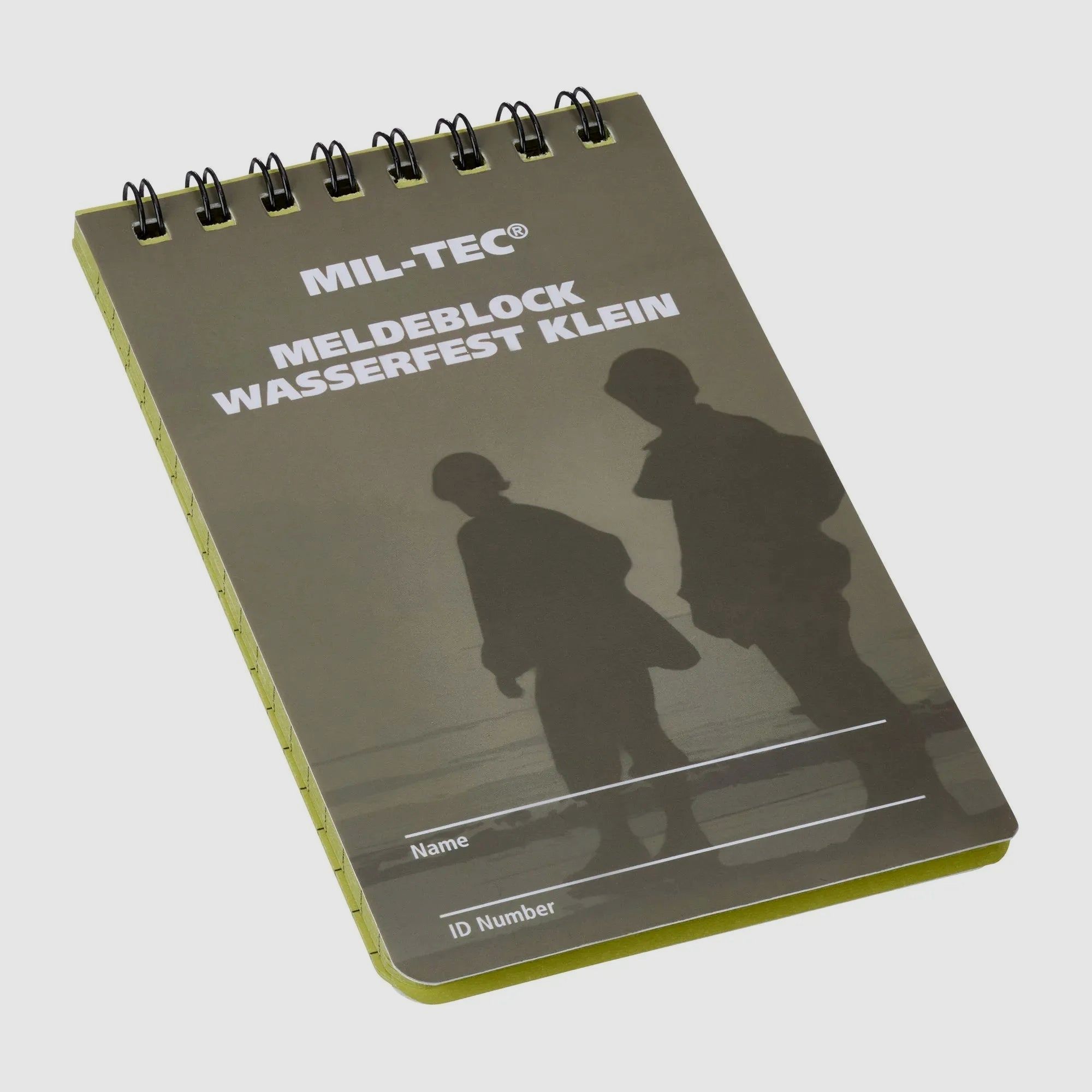 Bloc de notas impermeable pequeño Mil-Tec importado