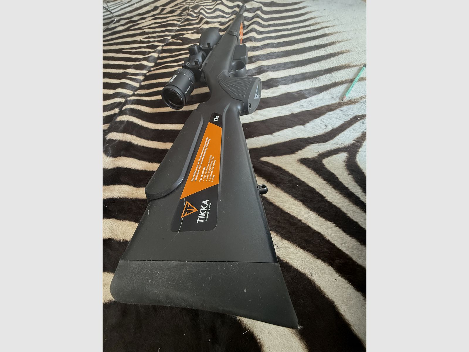 TIKKA T3x VARMINT .308 Win. LINKSSYSTEM STEINER RANGER 3-12 x 56