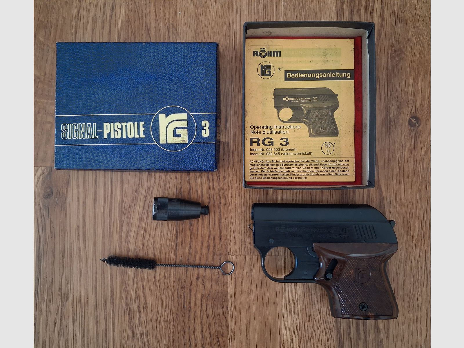 Pistolet de signalisation à blanc Röhm RG 3