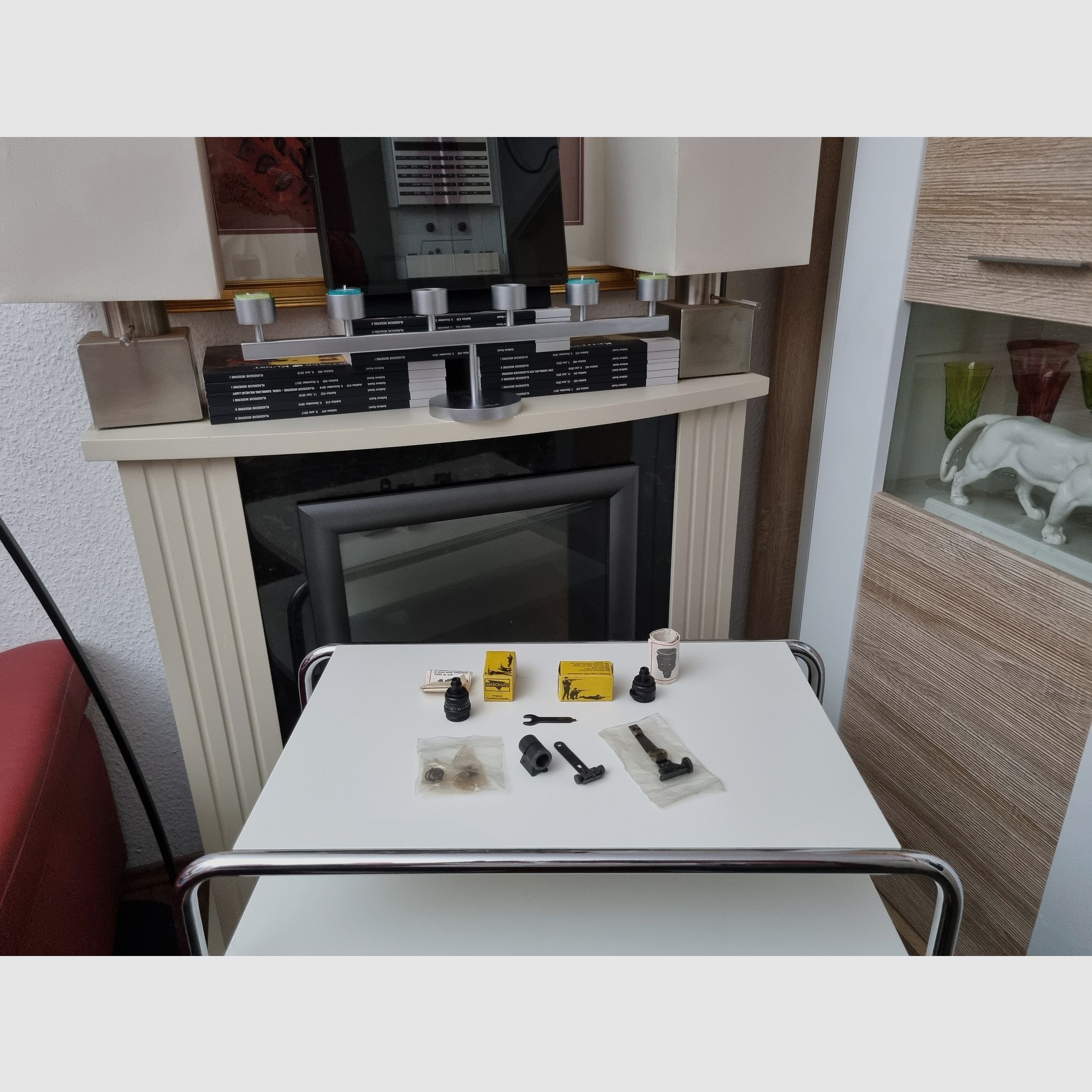 Anschütz Diopter 6755 + 6750 + accessories