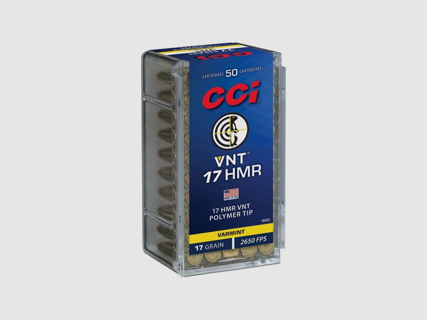 Munizioni CCI 17hmr vnt varmint
