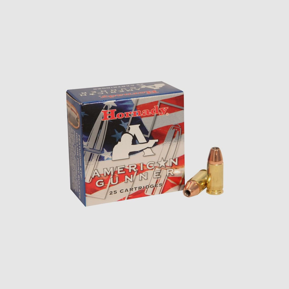 Hornady American Gunner 9mm Luger 115GR XTP 25 Patronen