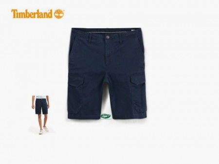 TIMBERLAND Męskie Spodenki Cargo Squam Lake Niebieskie