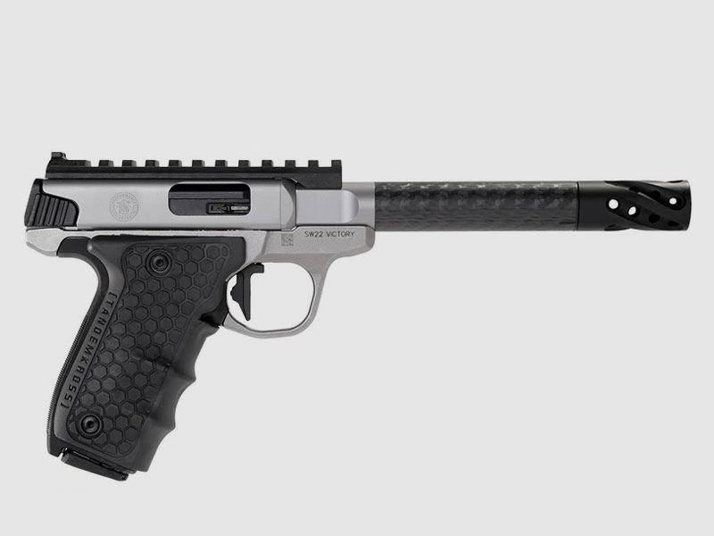 Smith & Wesson SW22 VICTORY Target Model with Carbon Barrel