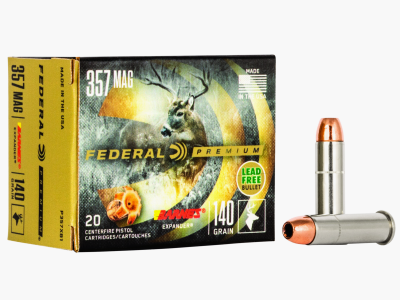 Federal Revolvermunition Premium .357 Mag. 9,10g Barnes Expander Vital Shok