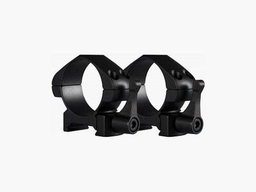 Hawke Precision Steel Ring Mount Weaver Ø30 mm Low QD-Hebel 2 St. Höhe 5 mm