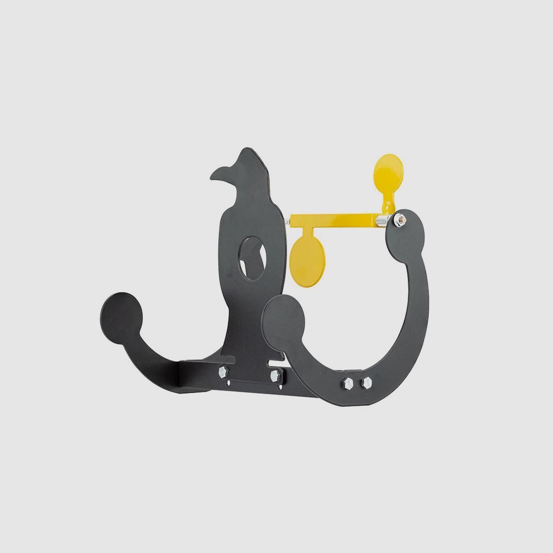 Cible mobile sur pivot corbeau pour calibre 4.5 mm, image 2 sur 4