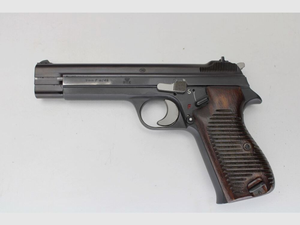 Pistole SigSauer P210 m/49 Kal. 9mm Luger inkl Box #:15276 Pfandversteigerung 17.7.25