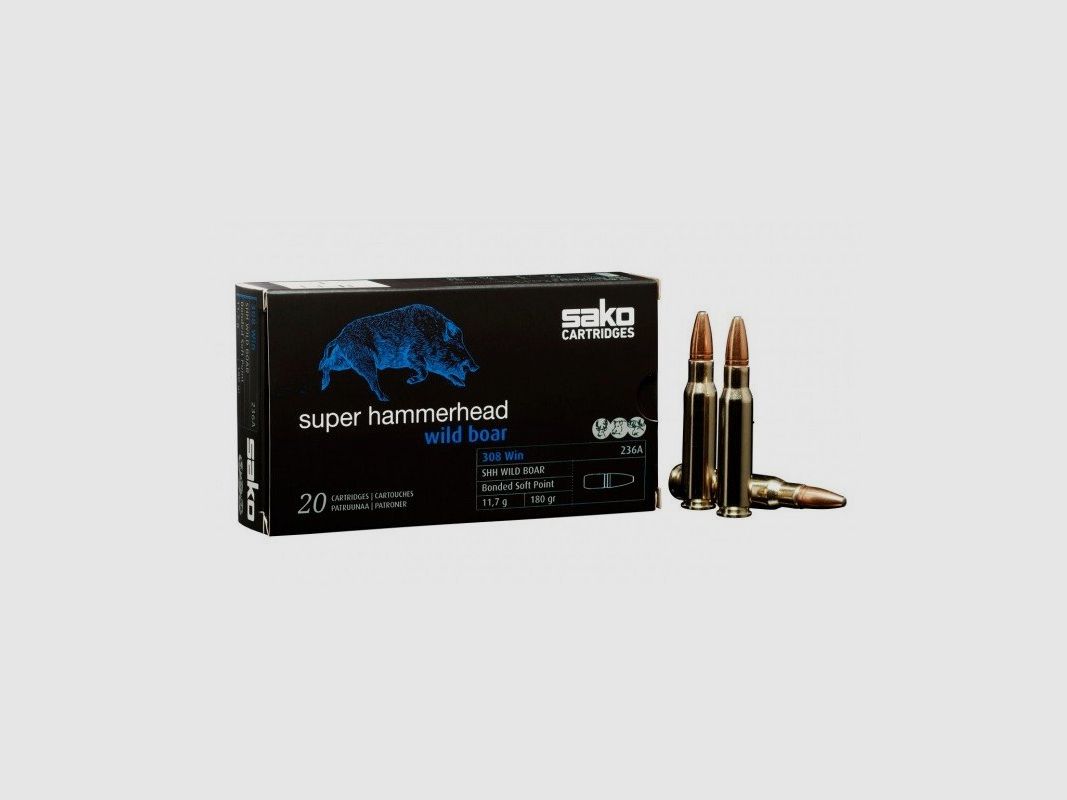 Sako 30-06 Sprg. Super HammerHead 180grs, Bild 1 von 2