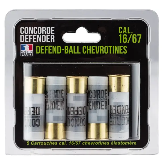 Chevrotine Defend Ball Concorde Defender Calibre 16/67