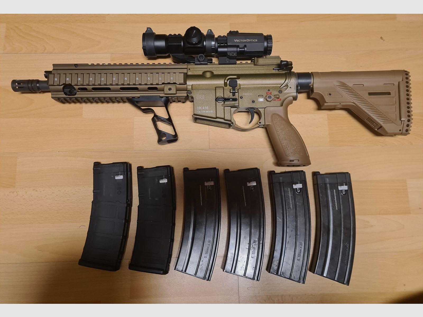 HK416 GBB métal intégral