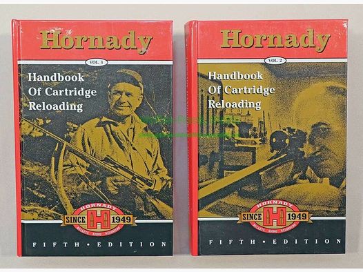 Hornady / USA Handbook of Cartridge Reloading Vol. 1 & 2