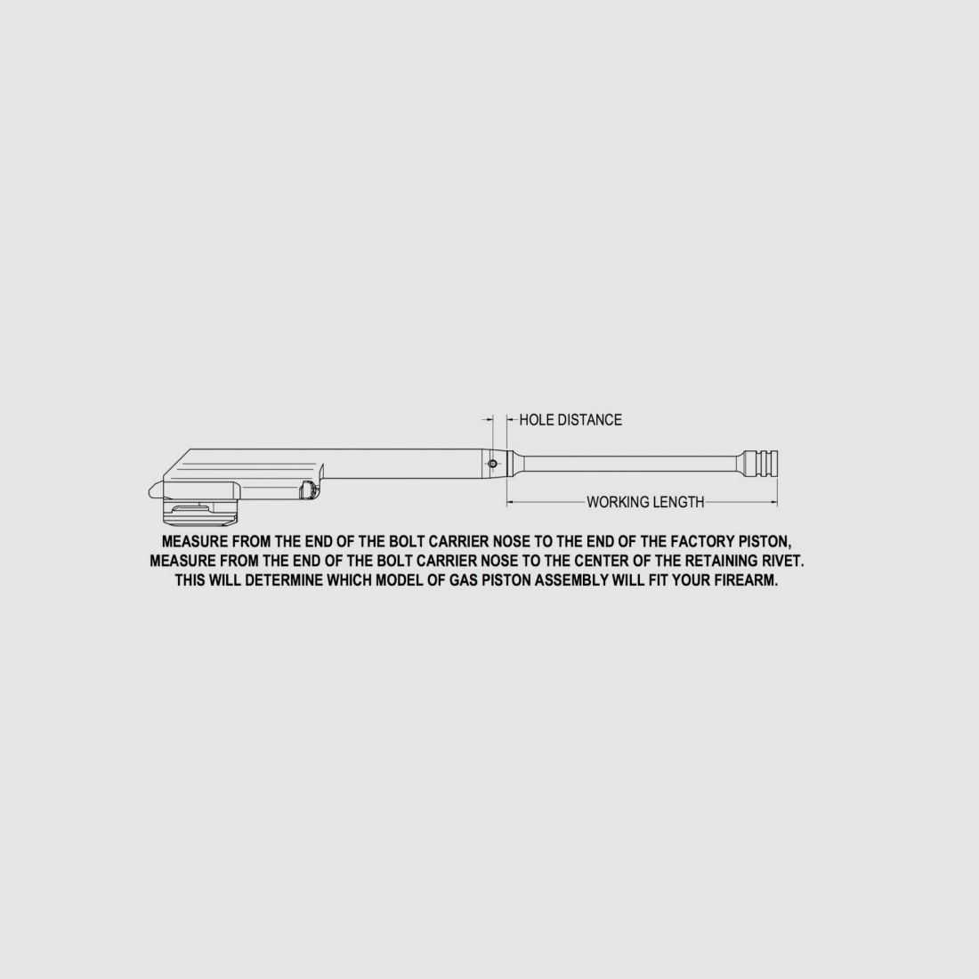 KNS AK Adjustable Gas Piston AGP-A-9 (143 / 8mm), Bild 4 von 5