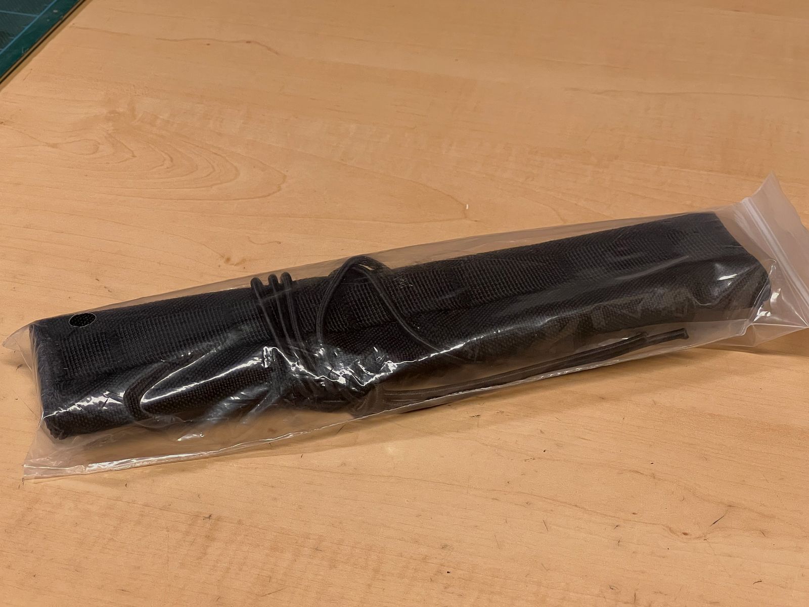 Silencer cover in black