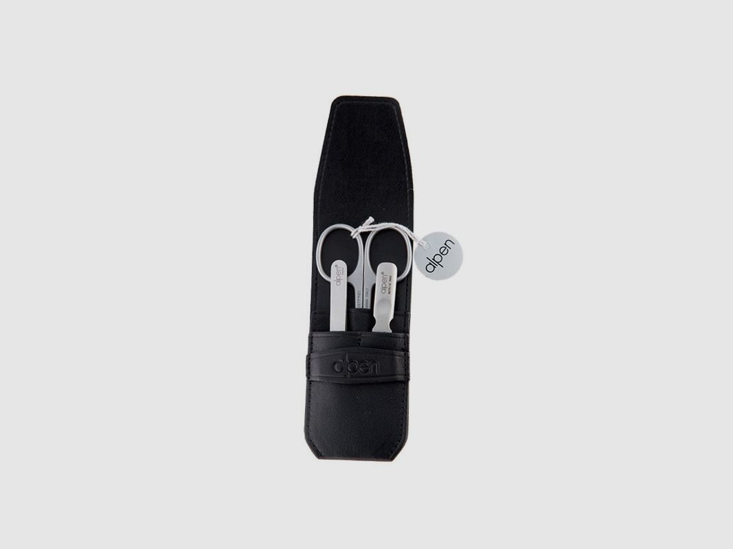ALPEN 3P MANICURE SET BLACK, image 1 of 3