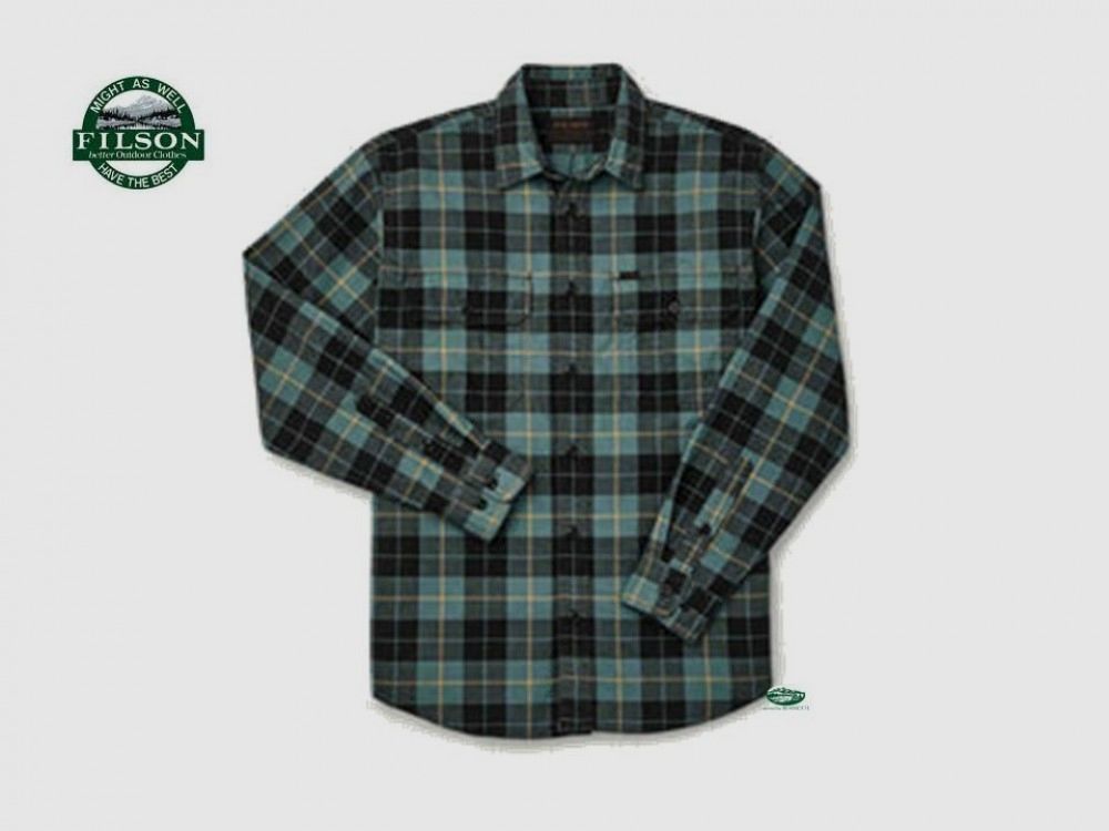 FILSON Feldhemd Flanell grün
