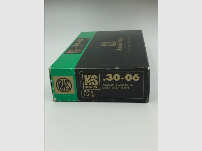 RWS Büchsenmunition .30-06 Kegelspitz 9.7 g. 150 gr.