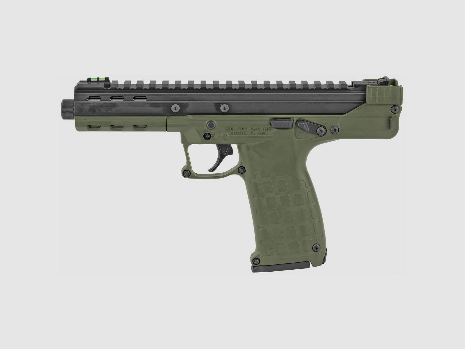 Pistola semiautomática Kel-Tec CP33 color GREEN cal. .22 LR