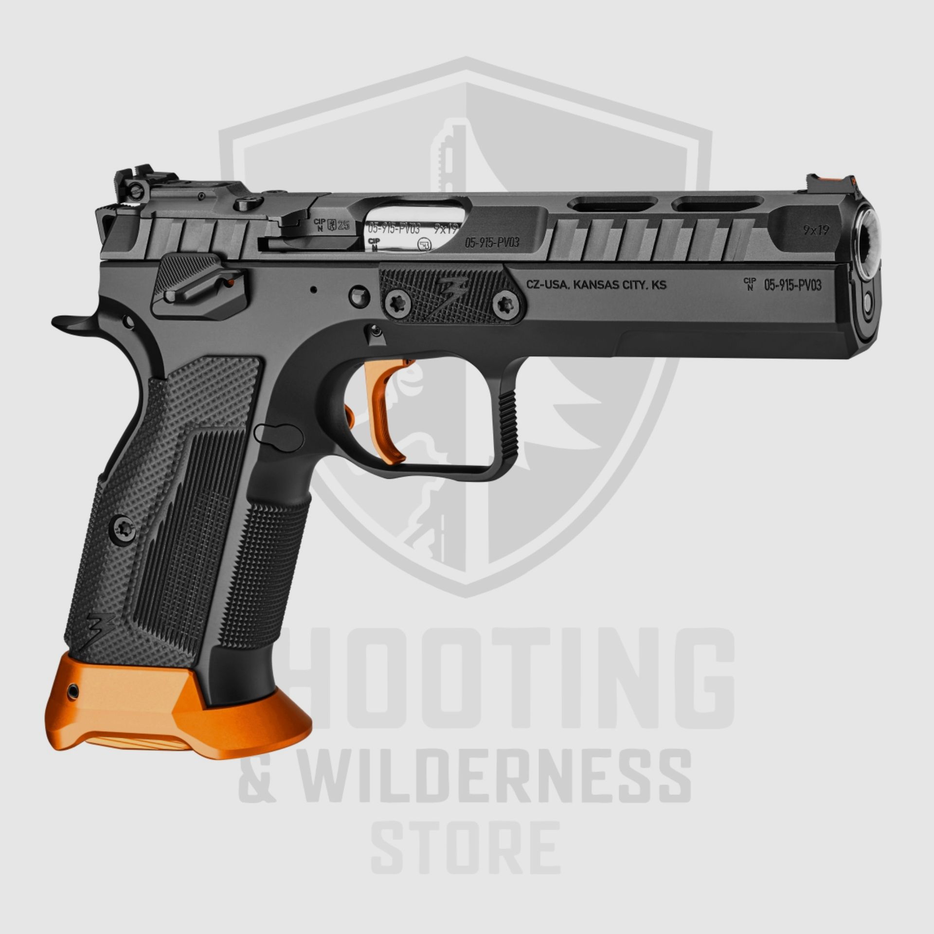 Pistole CZ TS 3 Orange 20-Schuss, Bild 4 von 4