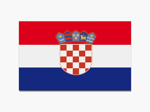 Unbekannt Flagge Kroatien