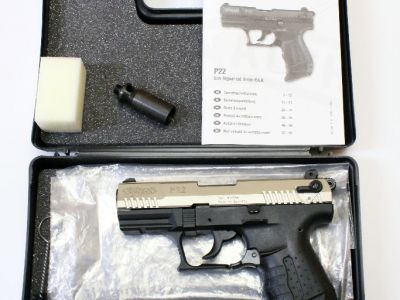 Gas/Knall Pistole - Umarex Mod. Walther P22 in OVP | 9mmPAK
